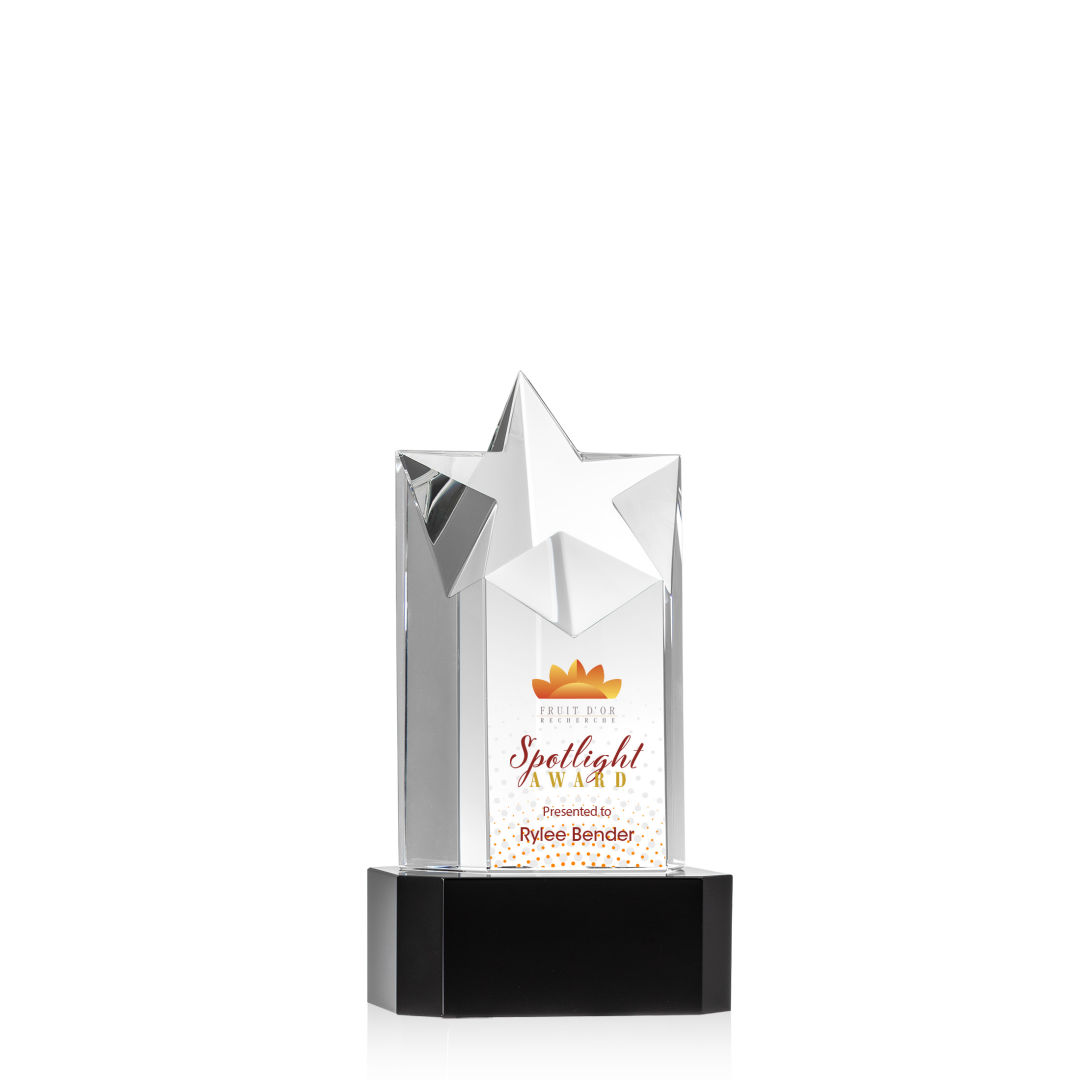 Berkeley VividPrint™ Award on Padova Base - Black 1