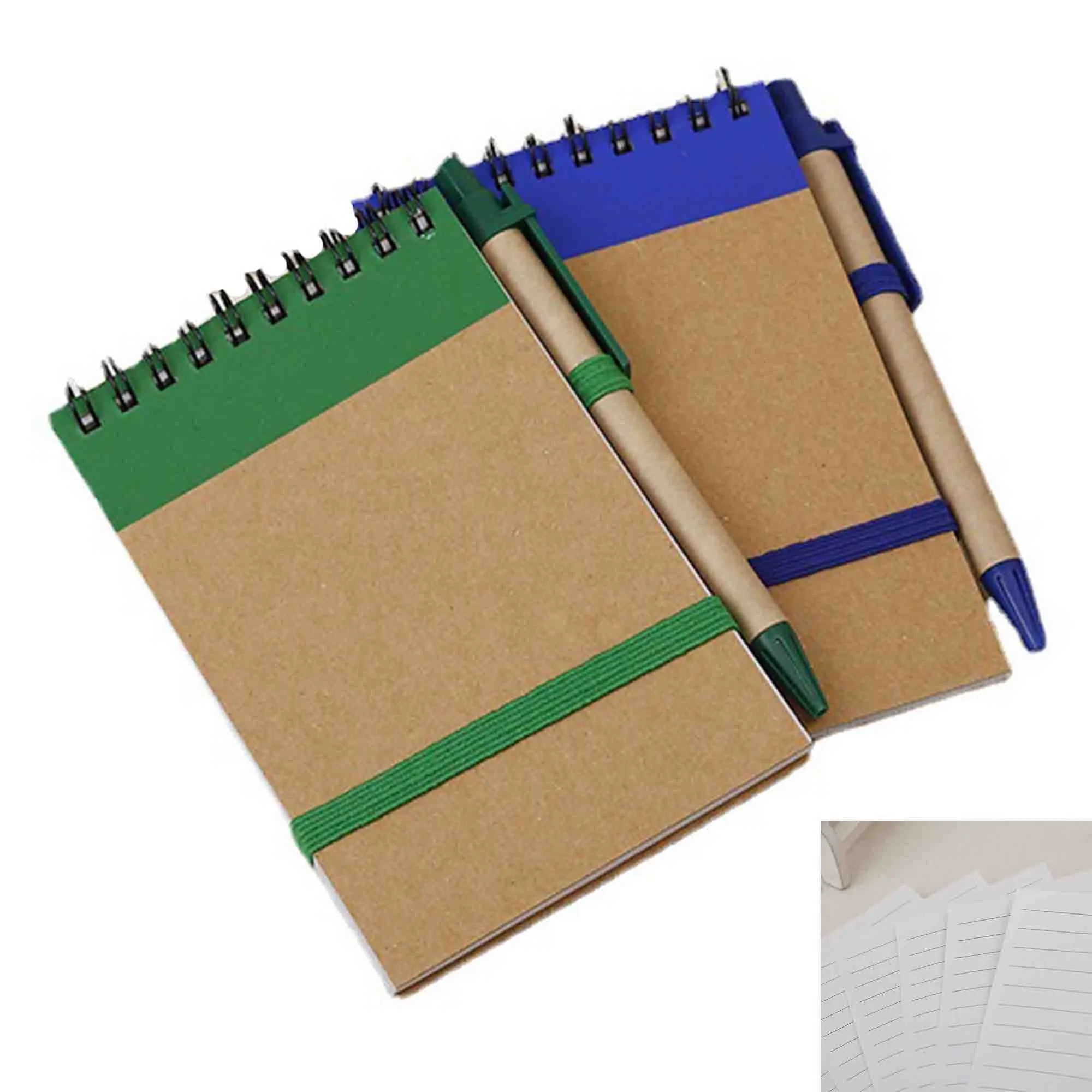 Spiral Notebook Jotter With Pen