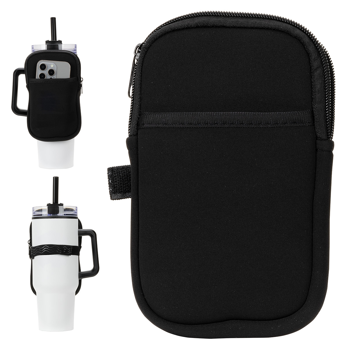 Cup Caddy Zippered Pouch for Large Mugs 3
