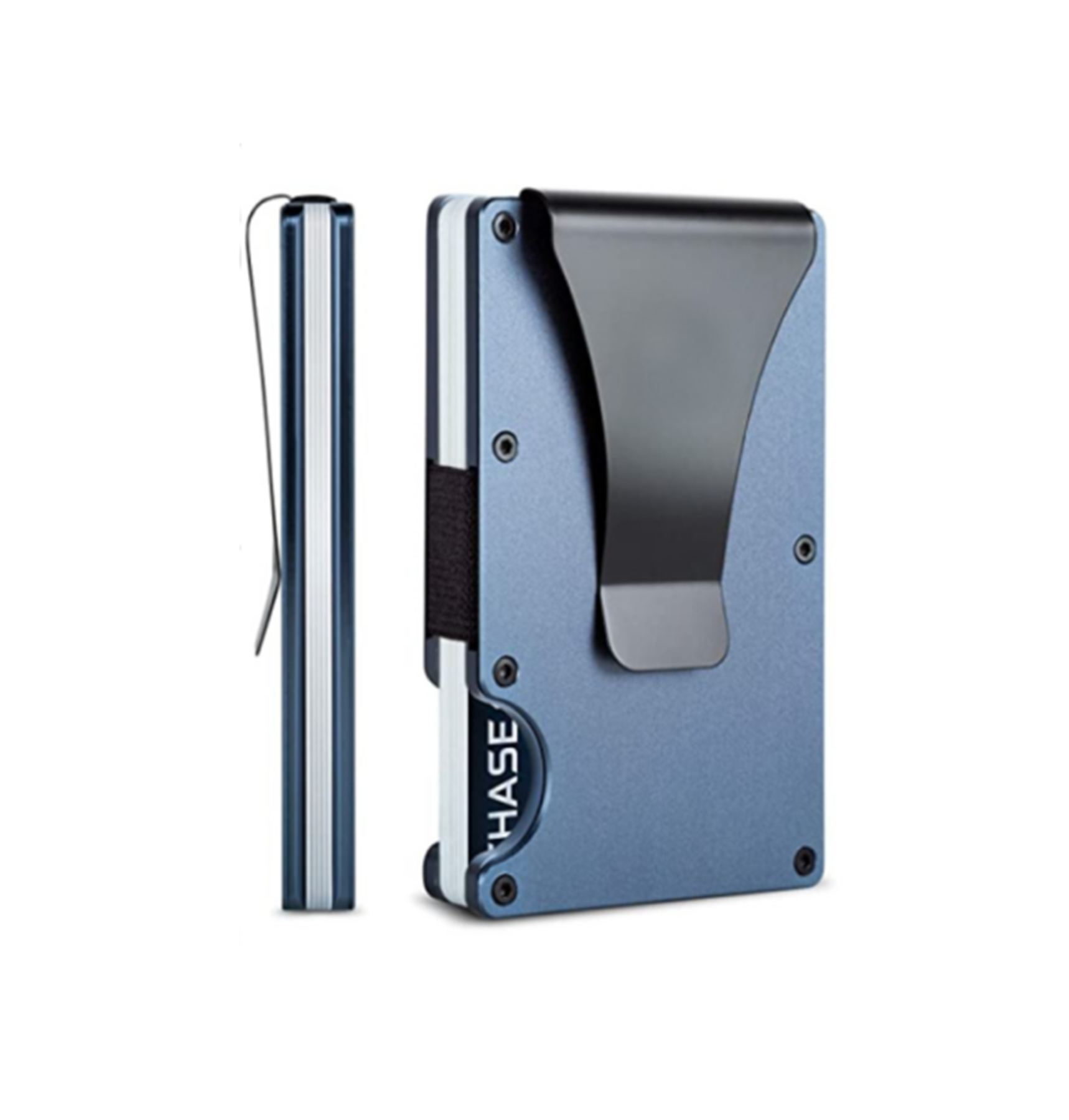 RFID Men Slim Metal Clip Wallet 7
