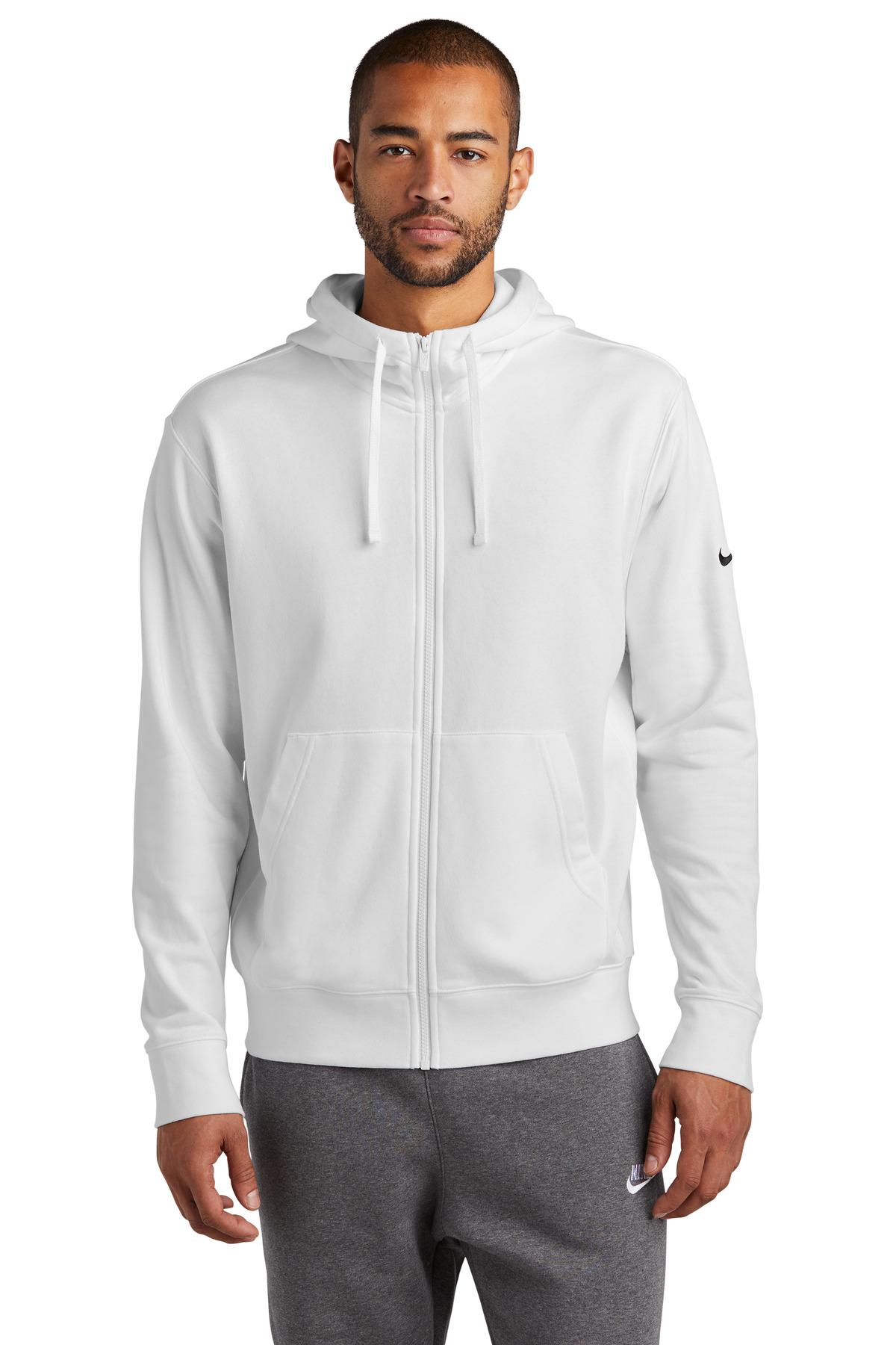 Nike Club Fleece Sleeve Swoosh Full-Zip Hoodie NKDR1513 52