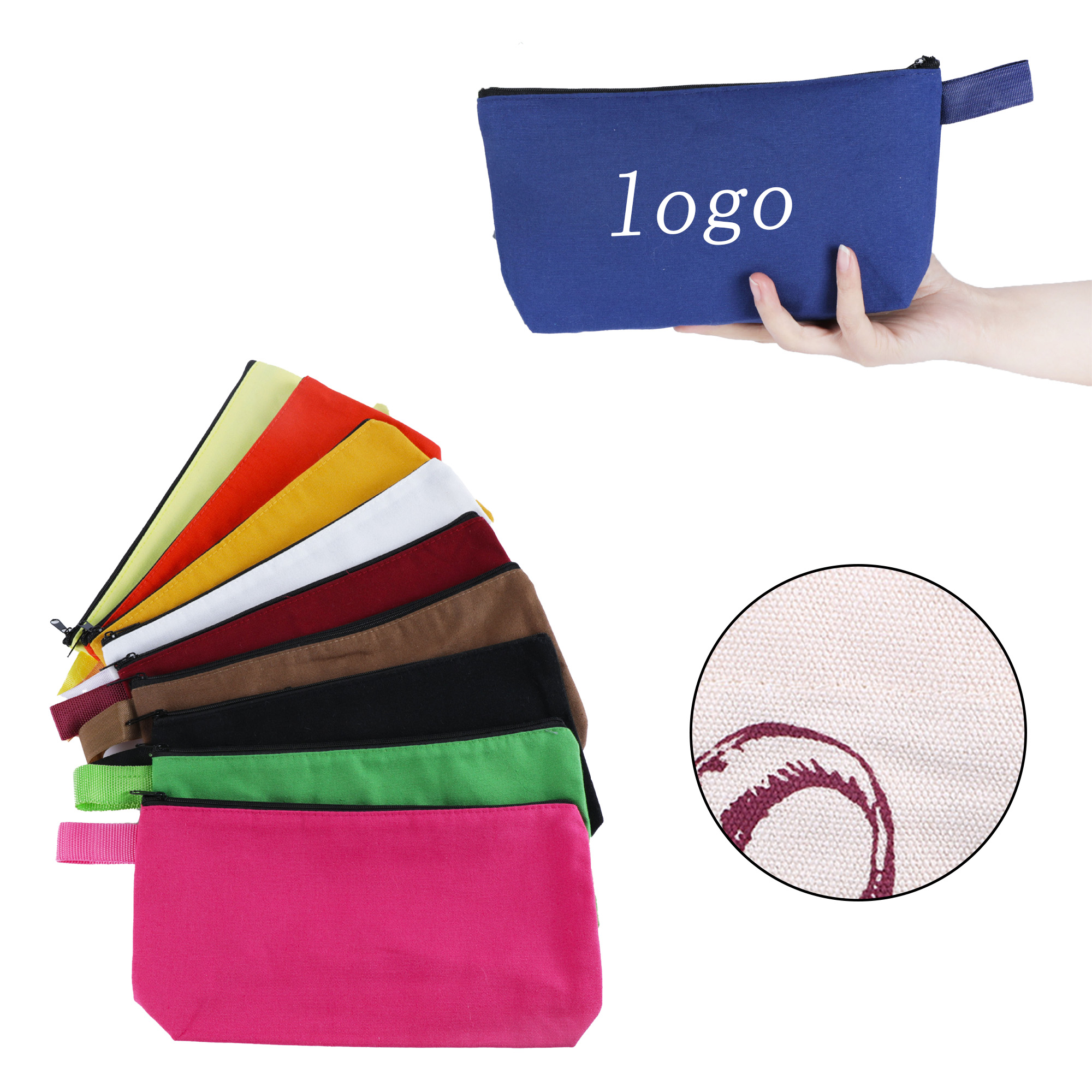 Canvas Pen Bag For Organizing Stationery 1