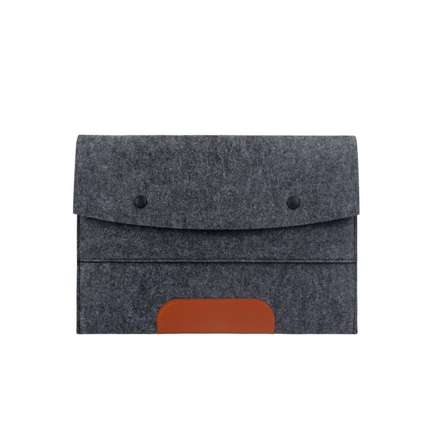 Clamshell Felt Laptop Sleeve 3
