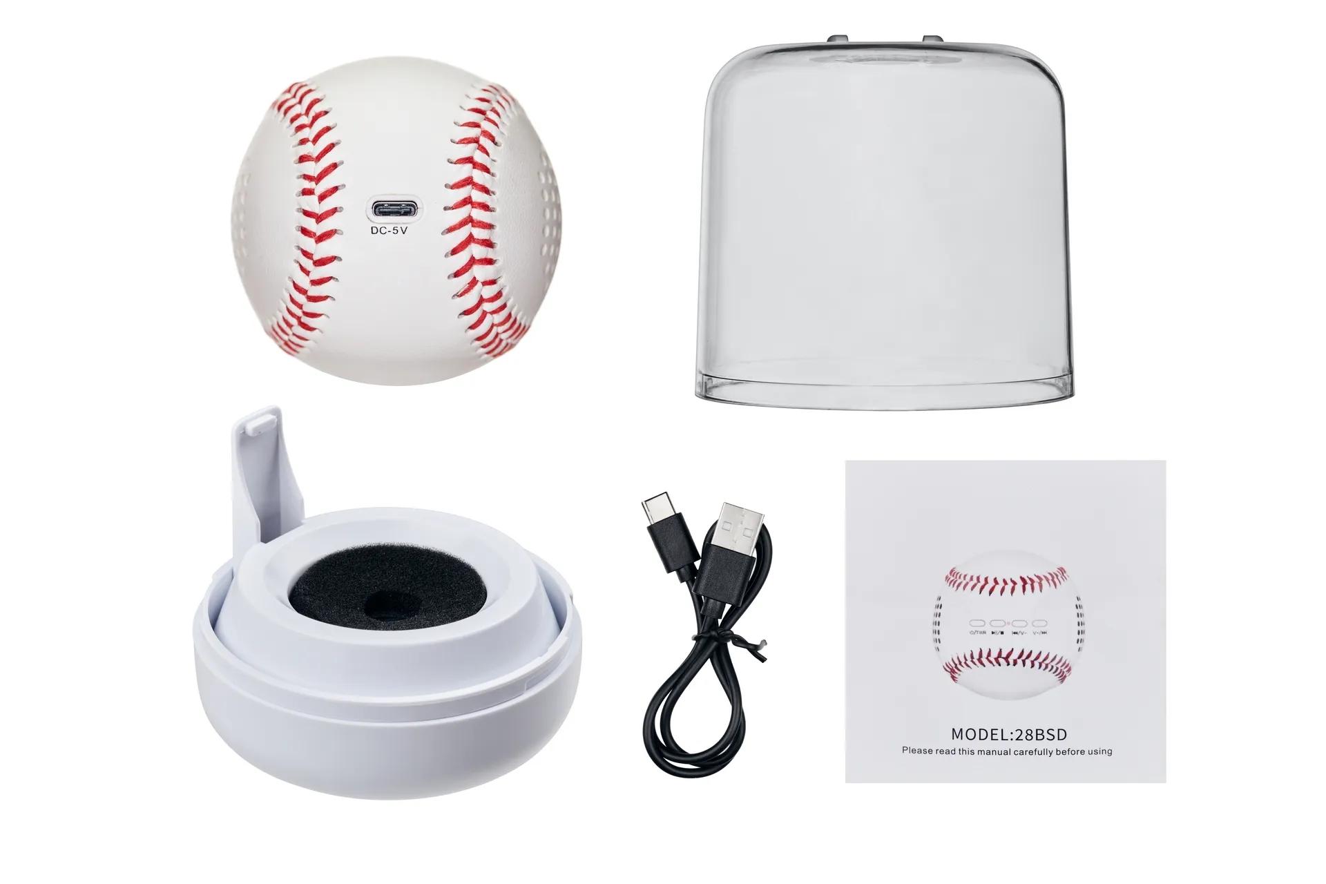 2.8" Base Ball  Model 3W Double Speaker TWR tech 3