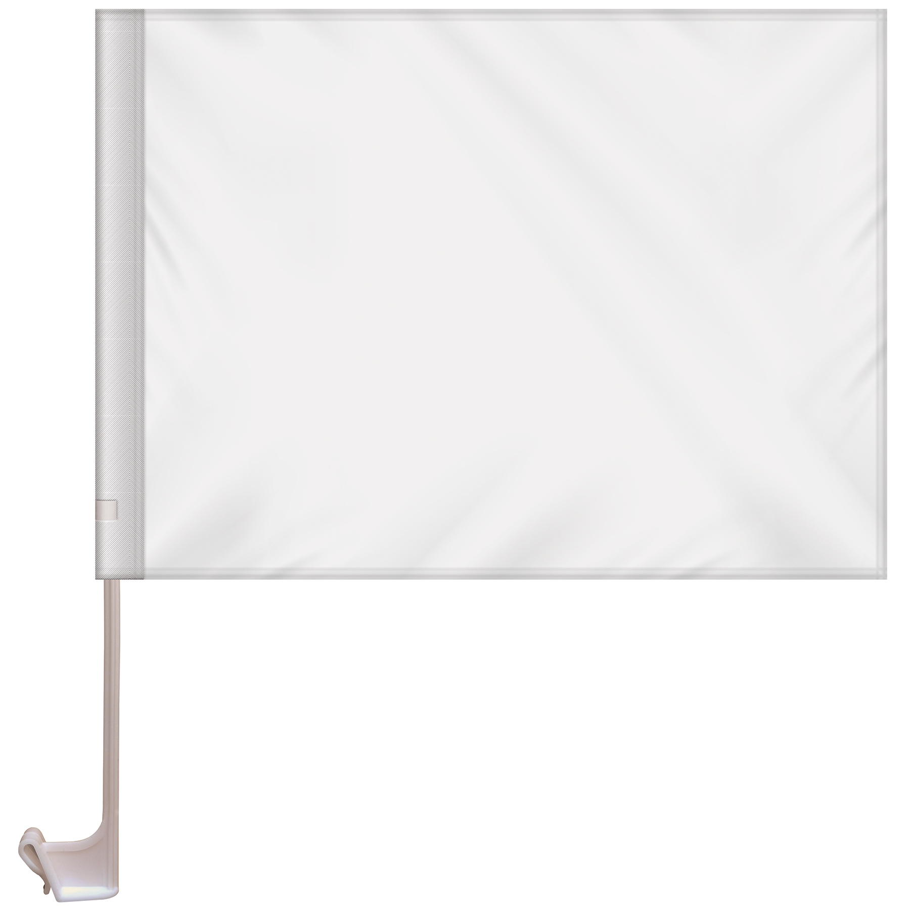 11.5" x 15" Stationary Use Single Reverse Car Flag 1