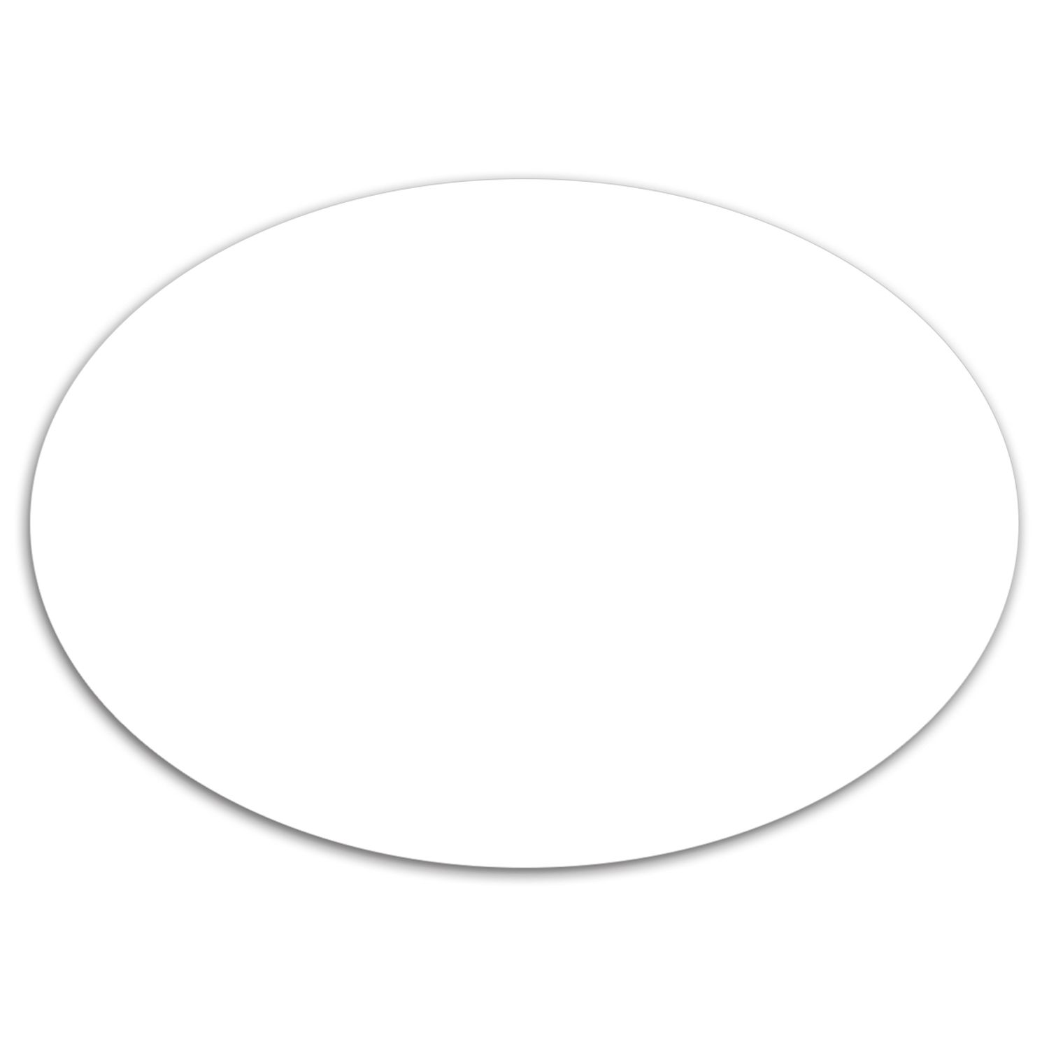 Small Oval Car Sign Magnet 1