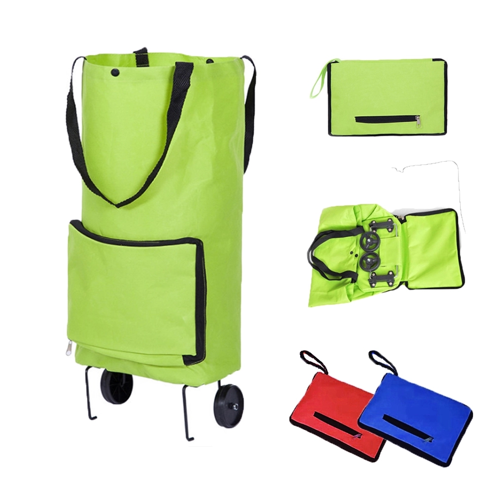 Tug pack folding portable shopping cart 2