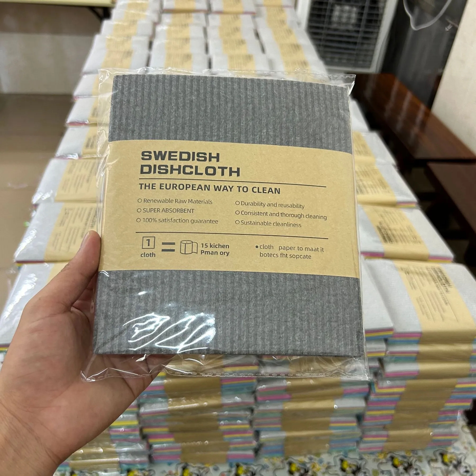 Solid Color Degradable Napkins Cloth 19