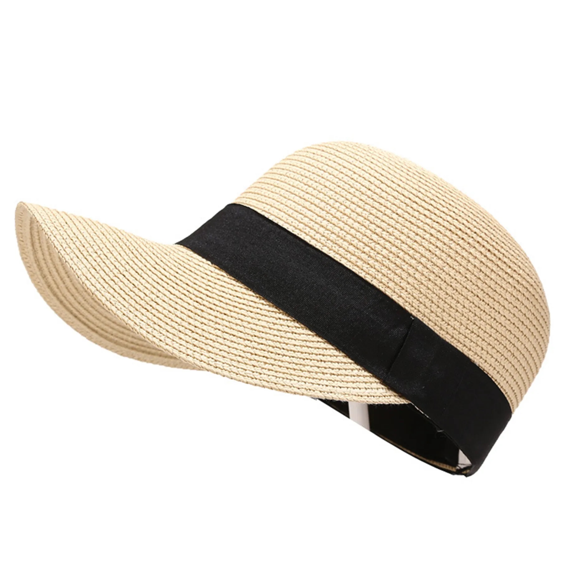 Jute Summer Thin Breathable Lace Cutout Straw Hat 4