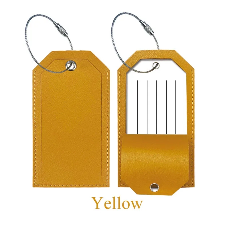 PU Leather Luggage Tag 13