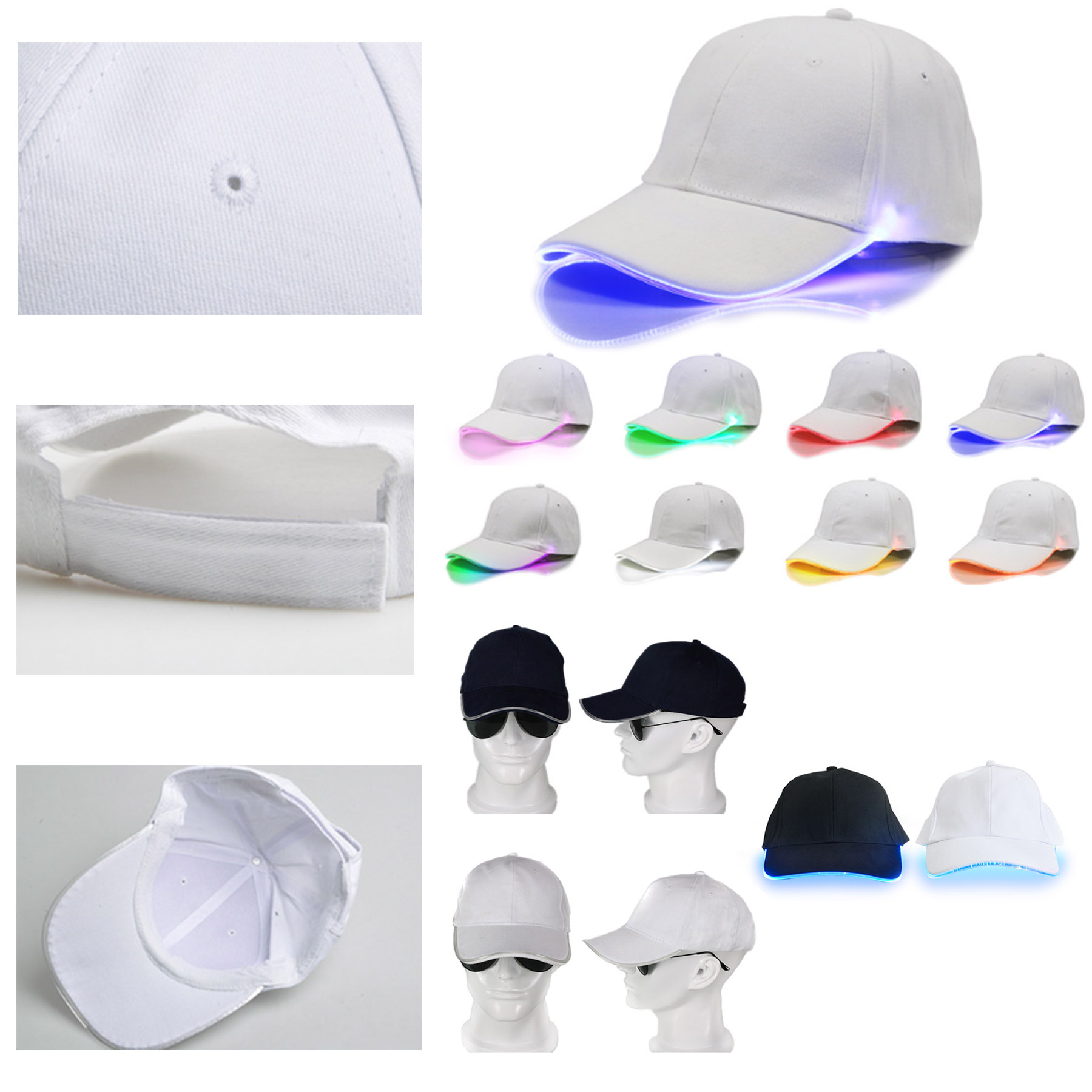 LED Luminous Baseball Cap 1