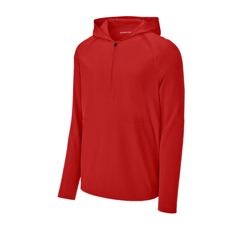 Sport-Tek Repeat 1/2-Zip Long Sleeve Hooded Jacket 21