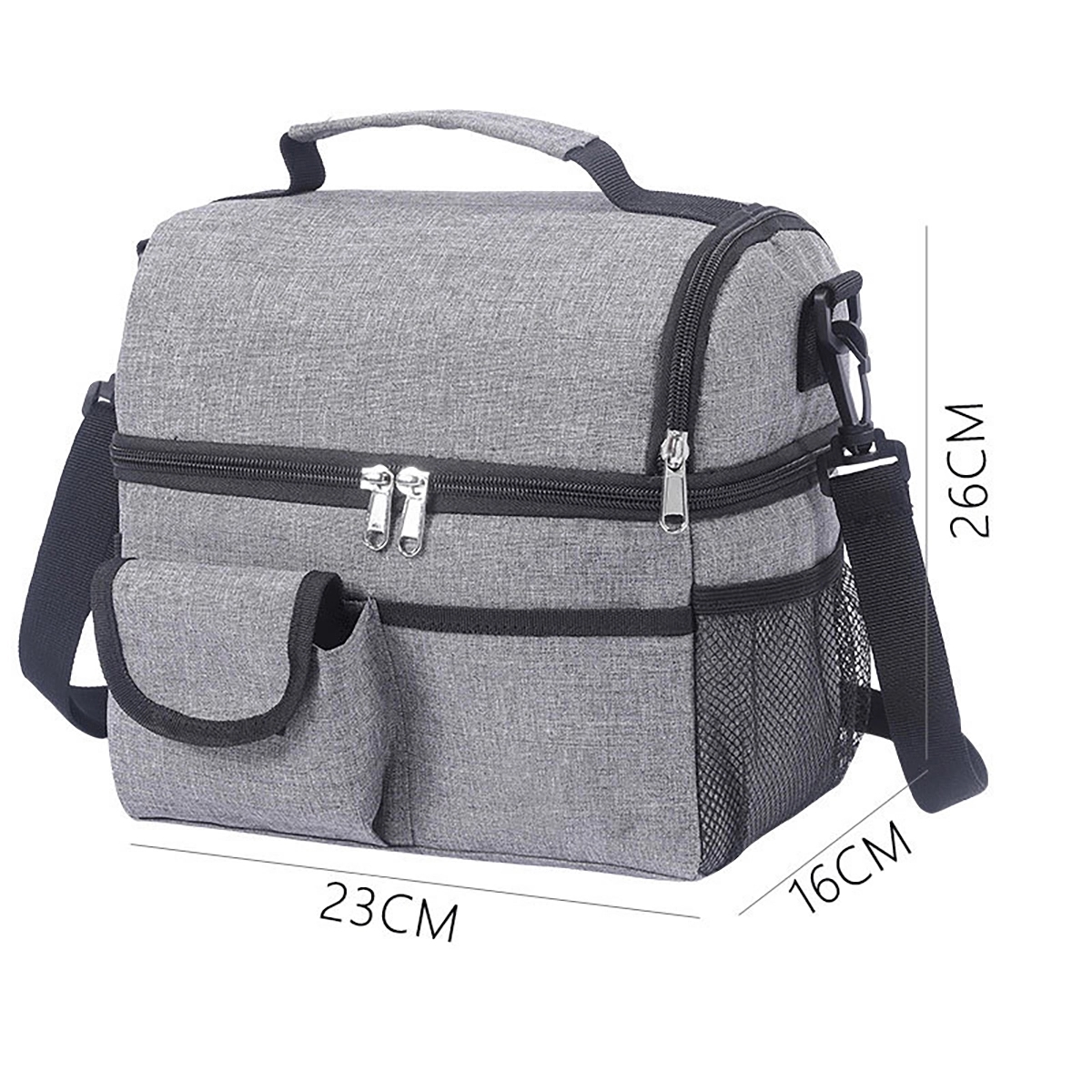 Double-Layer Reusable Insulation Handbag 8
