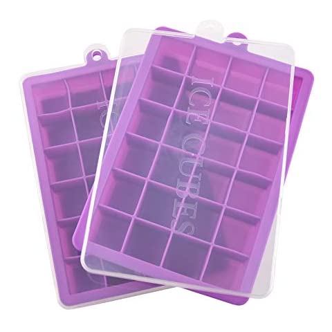24 Compartment Silicone Ice Tray / Lid 10