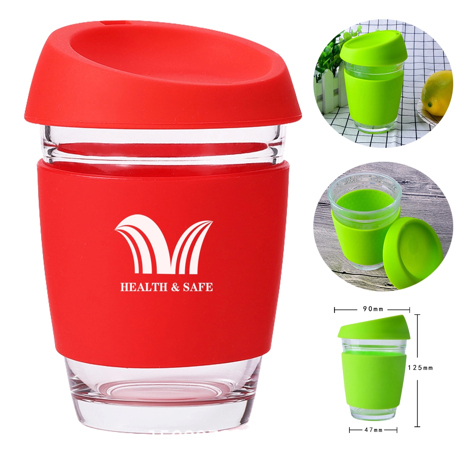 Anti-Scalding Coffee Silicone Glass 1