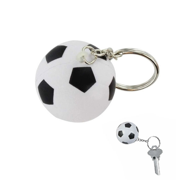 Soccer Ball Stress Key Chain 4