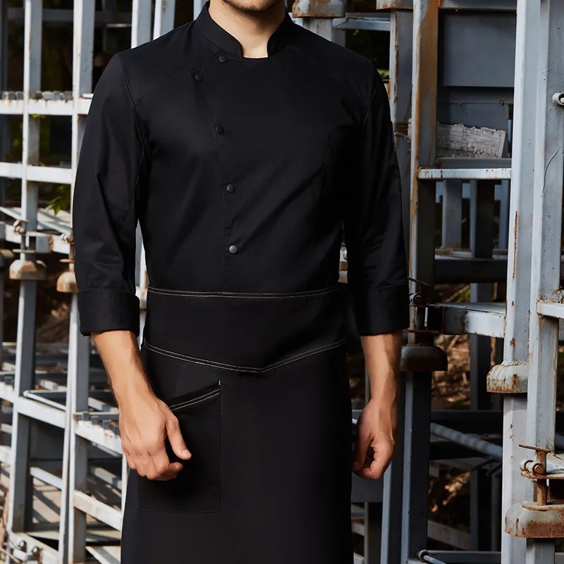 Long Sleeve Chef Uniform 5