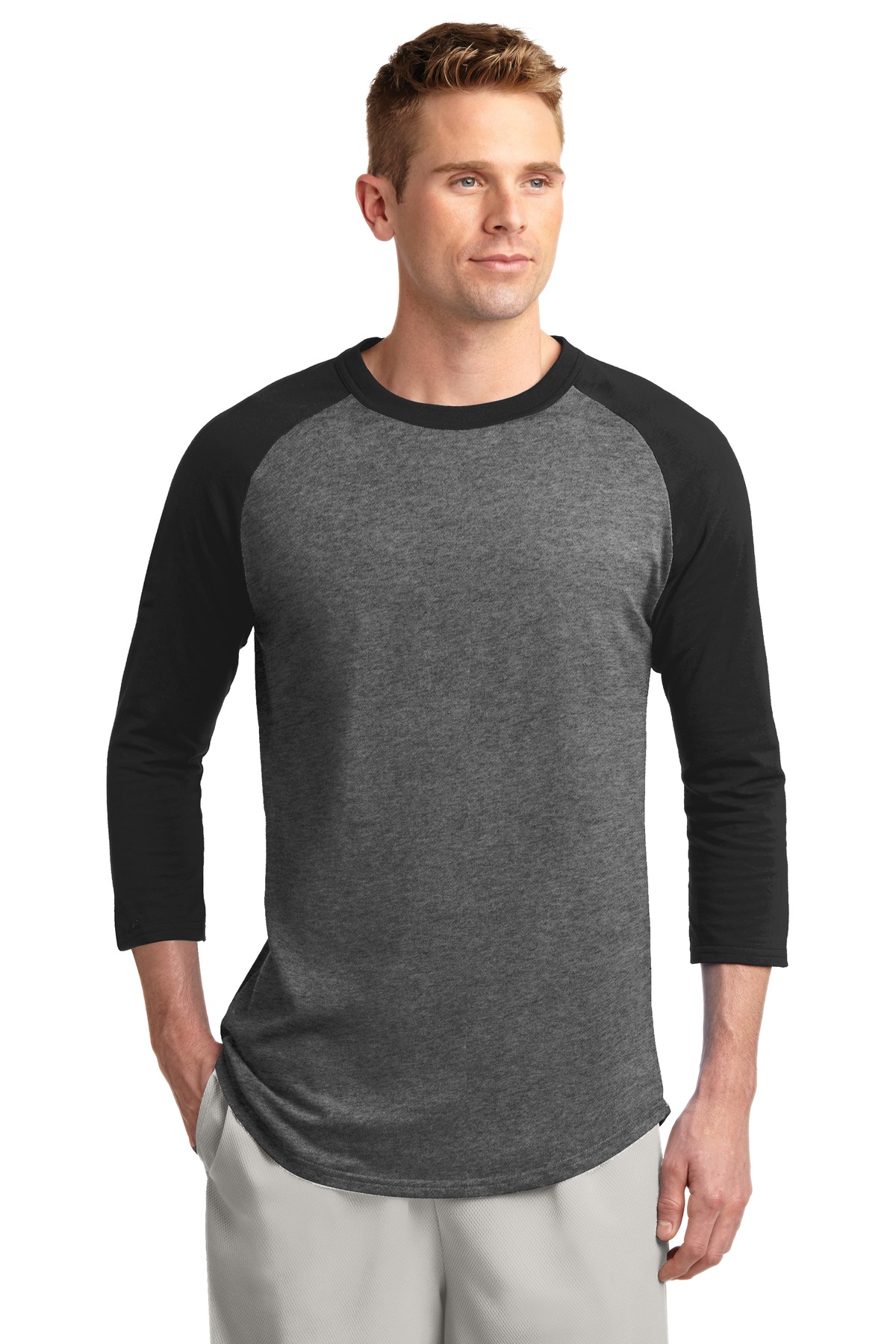 Sport-Tek Colorblock Raglan Jersey. T200 52
