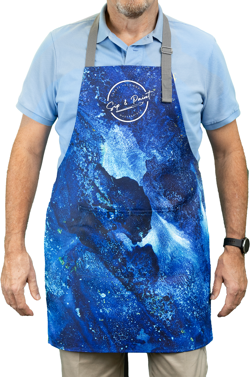 SUPER APRON w/ Divided Pocket & Adjustable Neck Strap