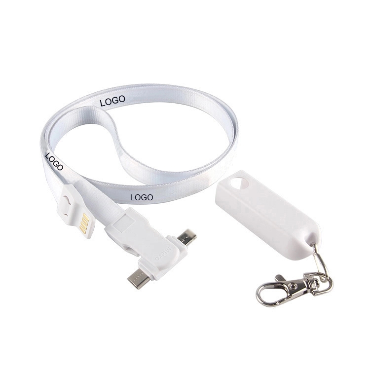 Trace Swivel Duo Charging Cable Lanyard 7