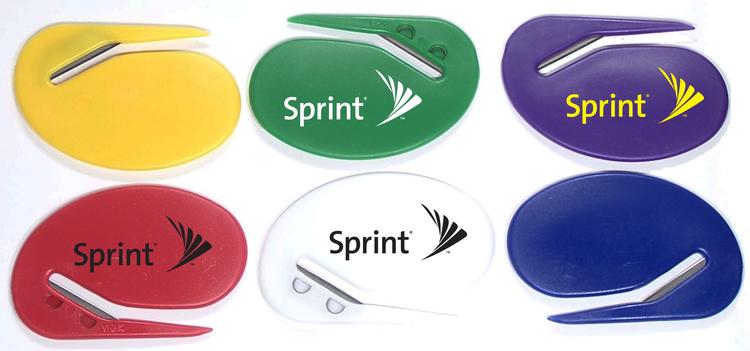 Jumbo size oval letter opener.