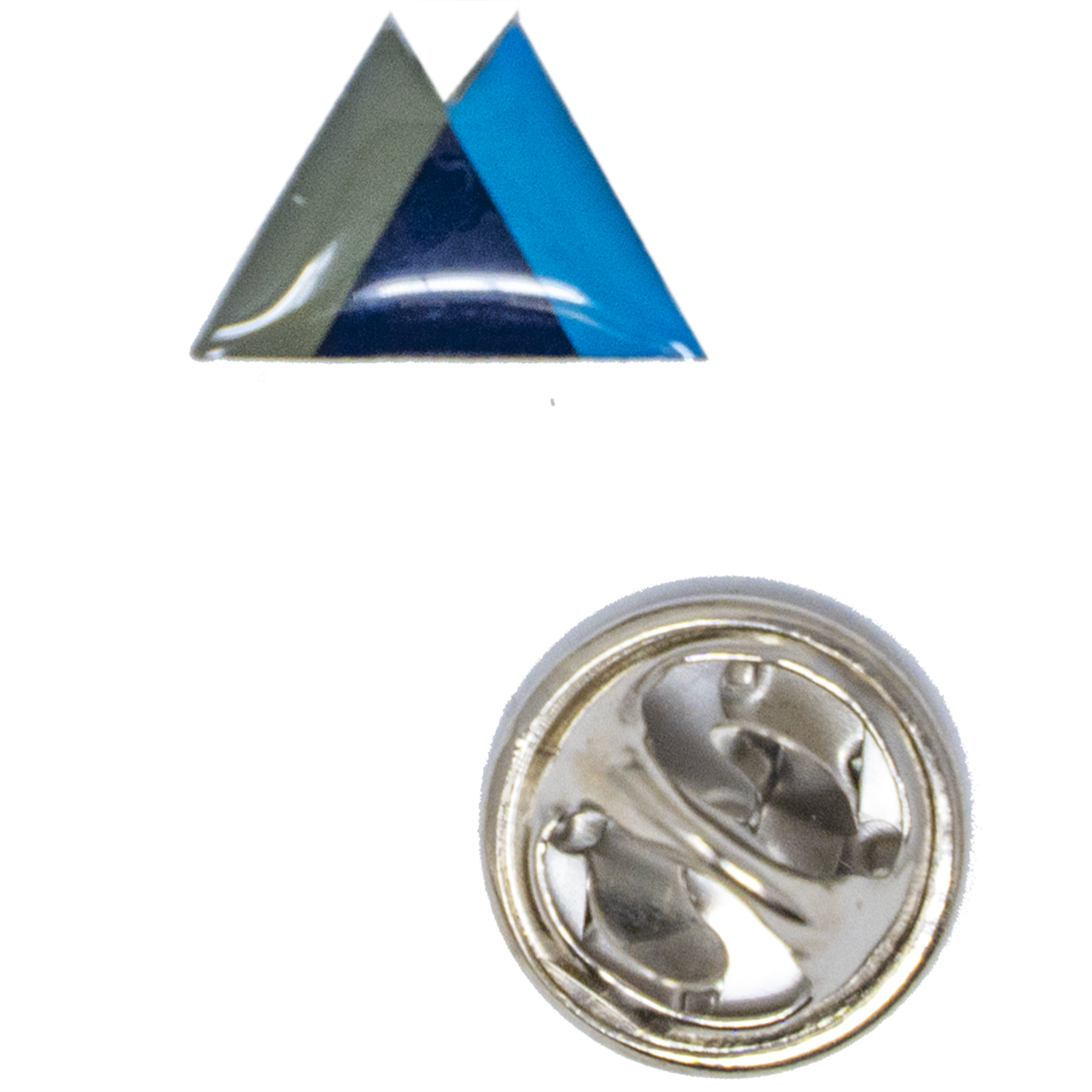 Offset & Screen Printed Lapel Pins: 1/2" W x 1/2" H 5