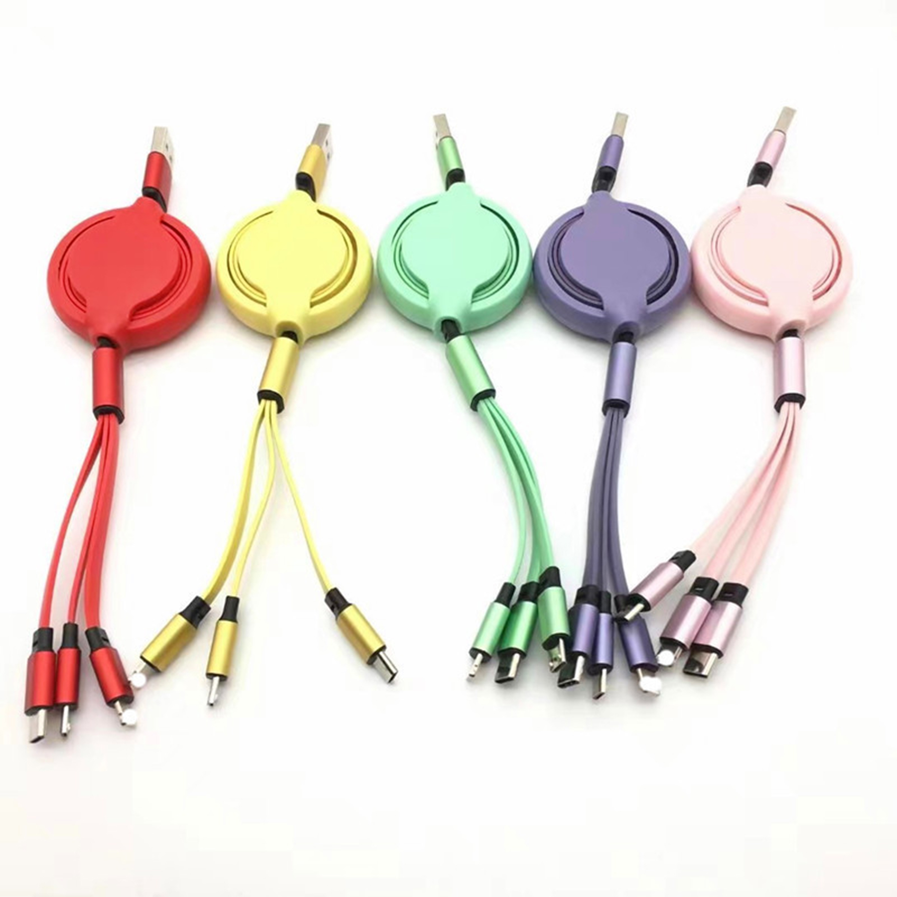3 in 1 Telescopic Charging Cable 3