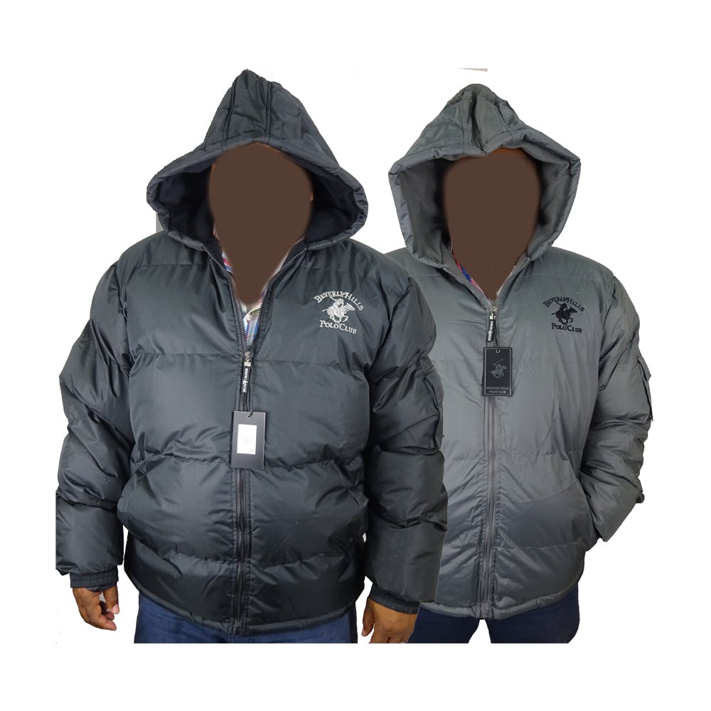 Men's Big & Tall Hooded Jackets - Fleece Lining 3X-5X 2