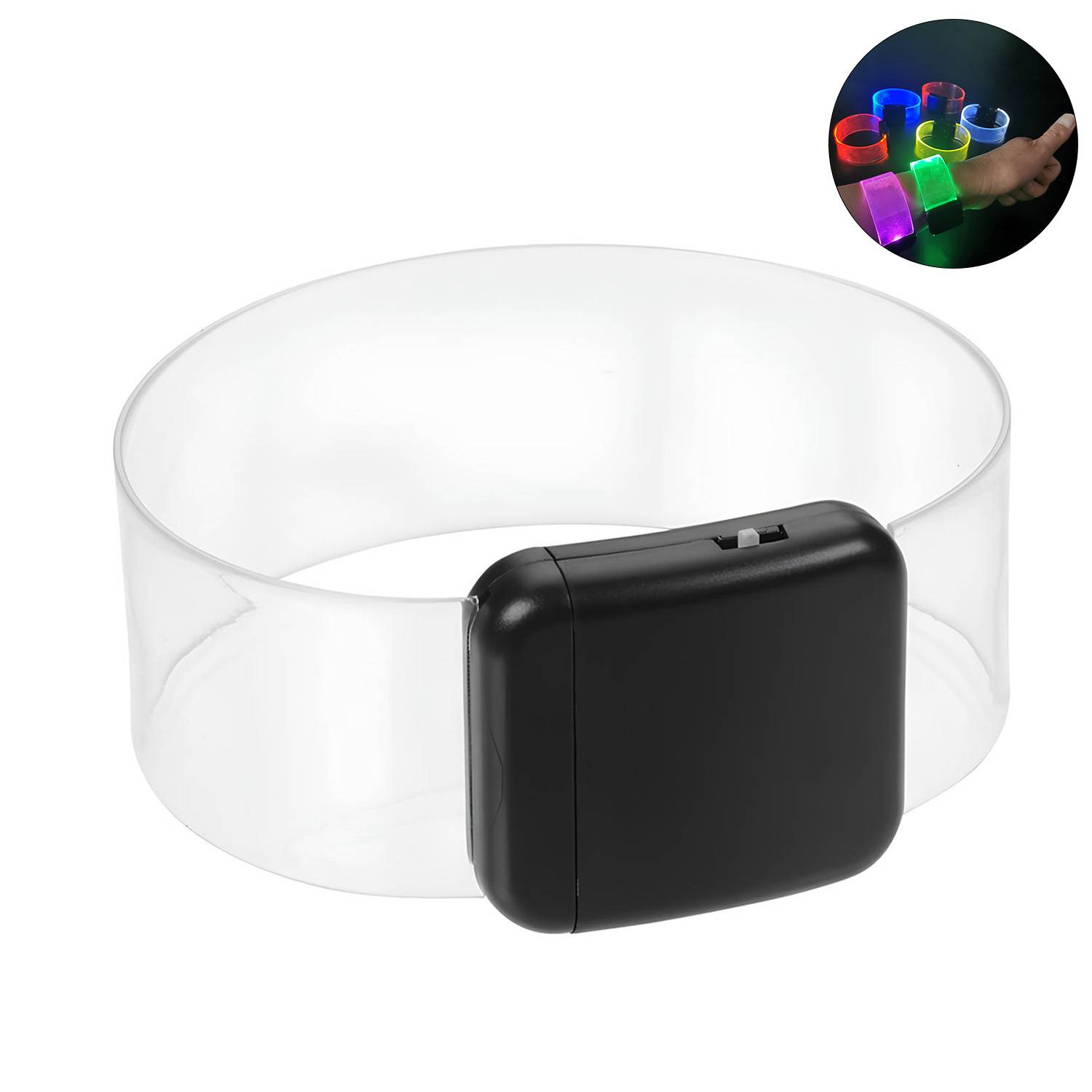 Transparent TPU Luminous Magnetic Bracelet 7