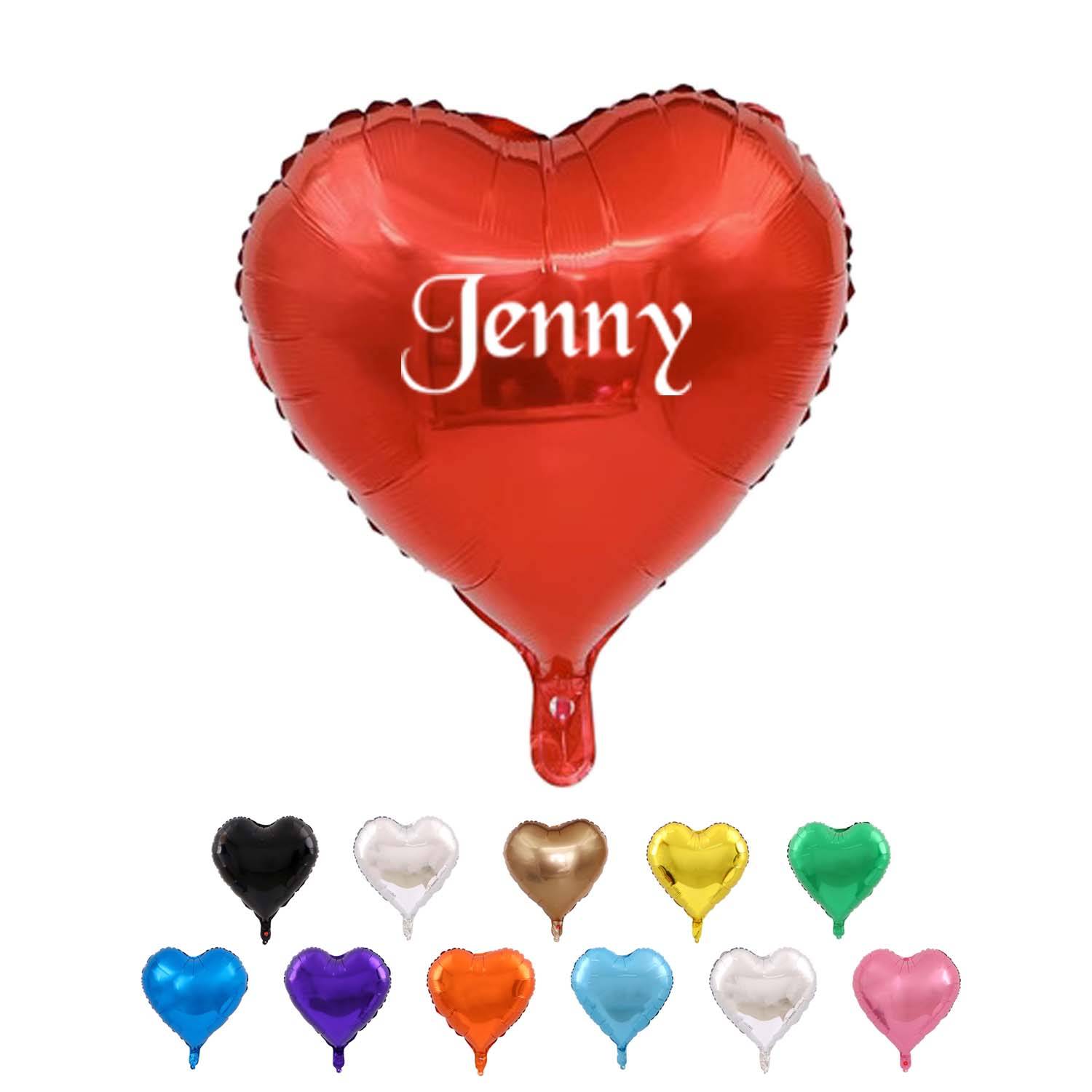 Heart-Shaped Foil Balloon 22