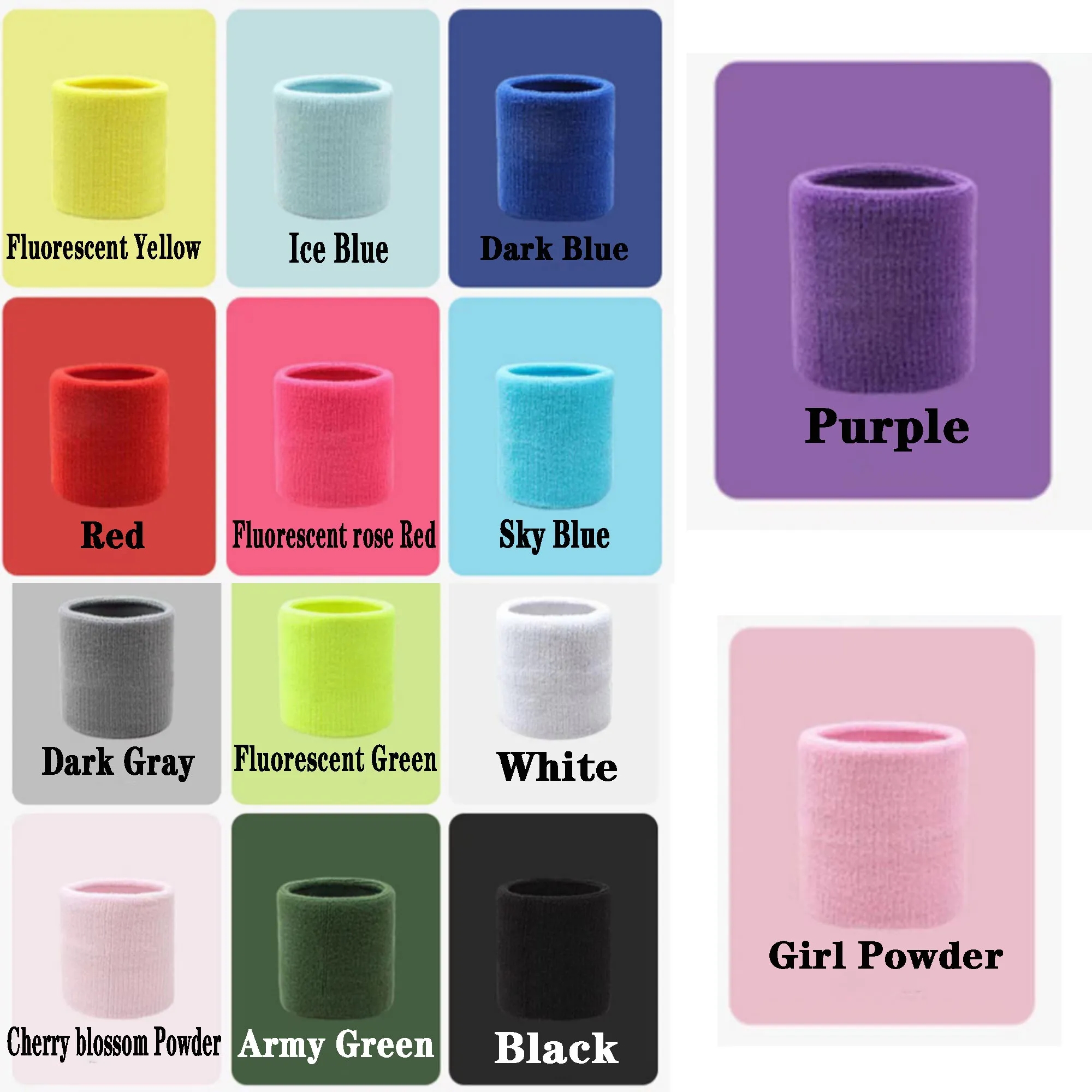 Quick-Drying Breathable Sports Sweat-Absorbent Wristband 2