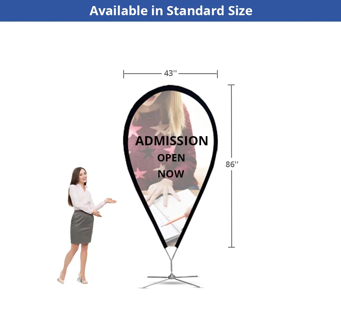 Pinpoint Flags, Double Sided package (43" x 86") 7