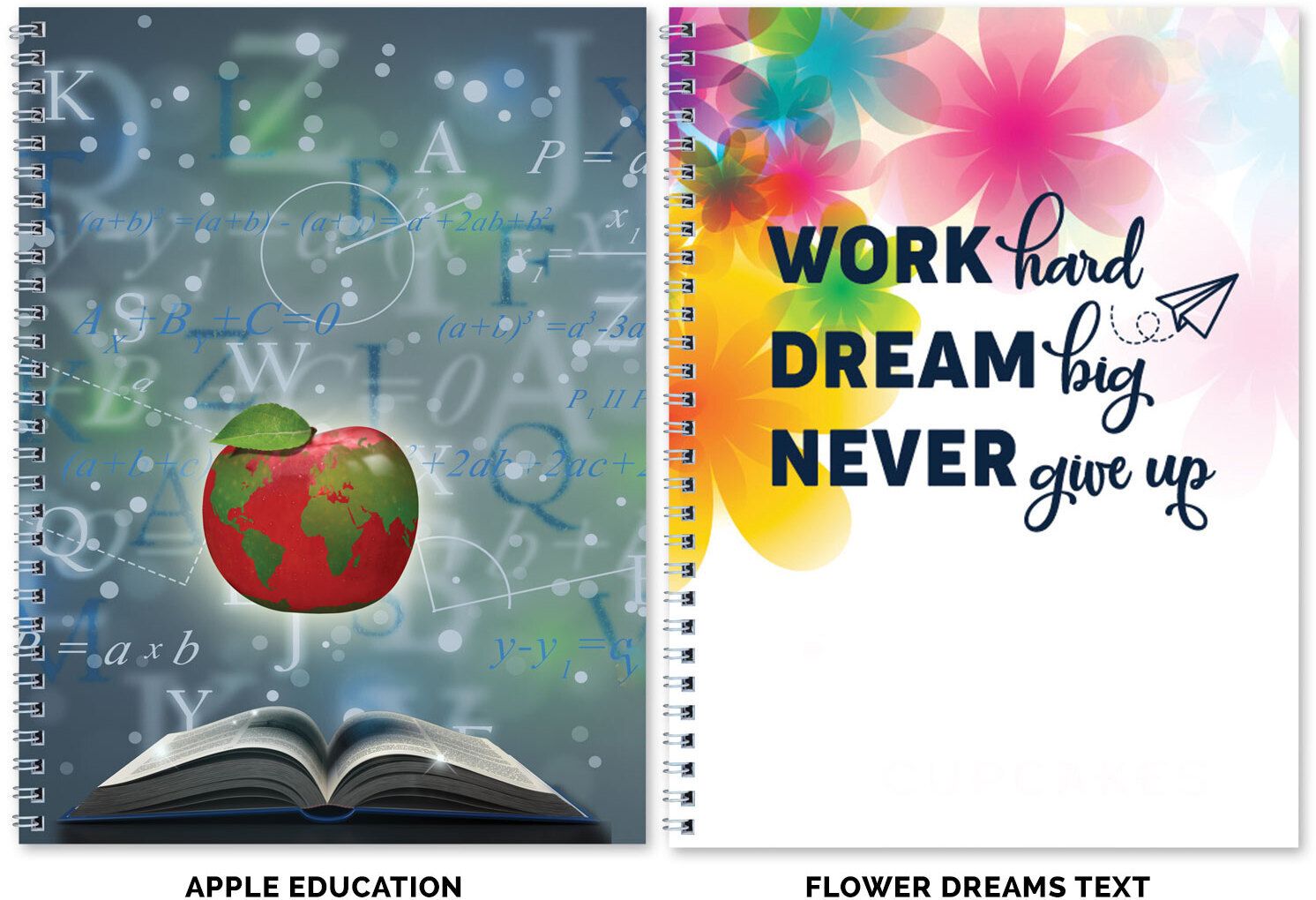 CUSTOM FULL COLOR SPIRAL ACADEMIC PLANNER 23