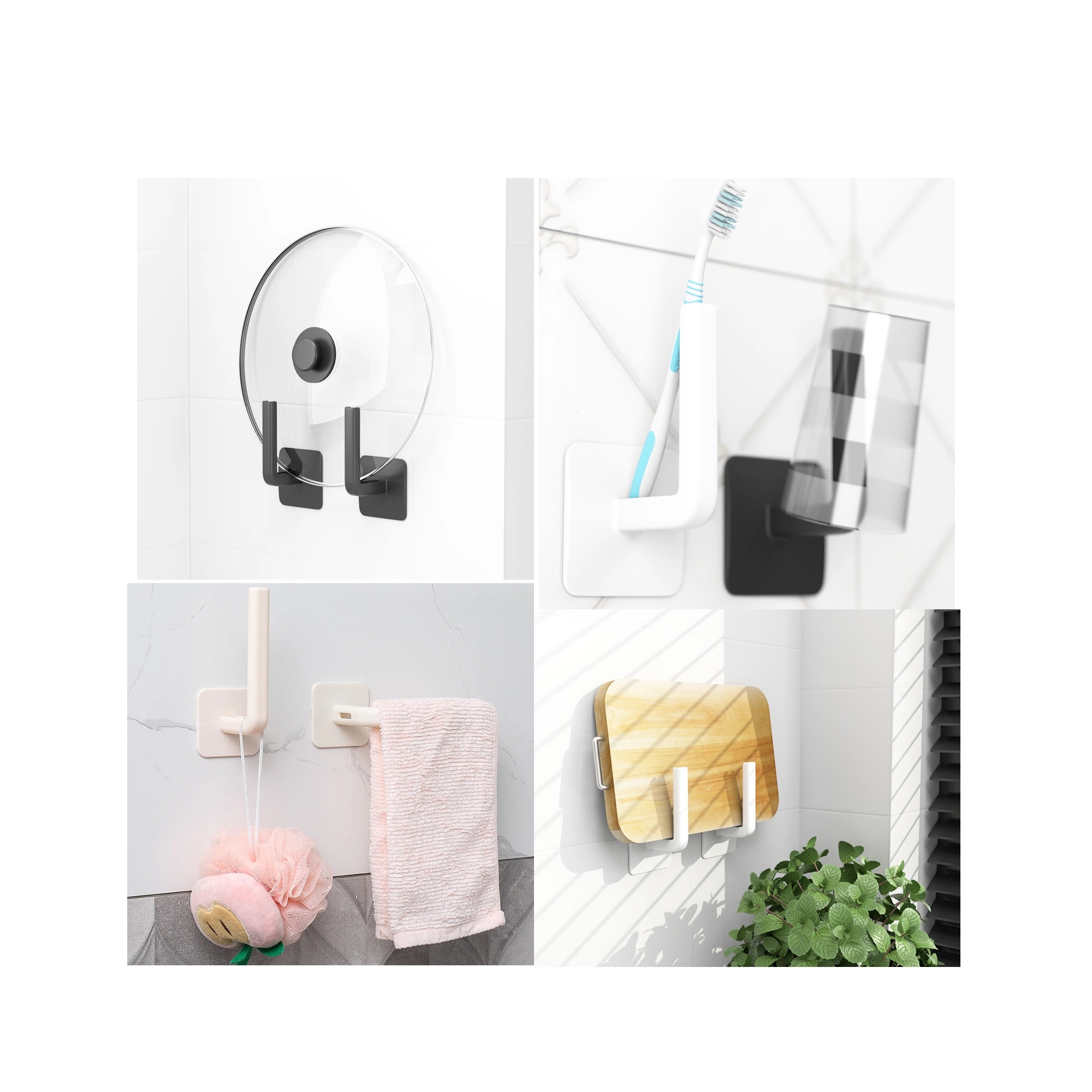Paper Towel Holder Stick On Wall 2
