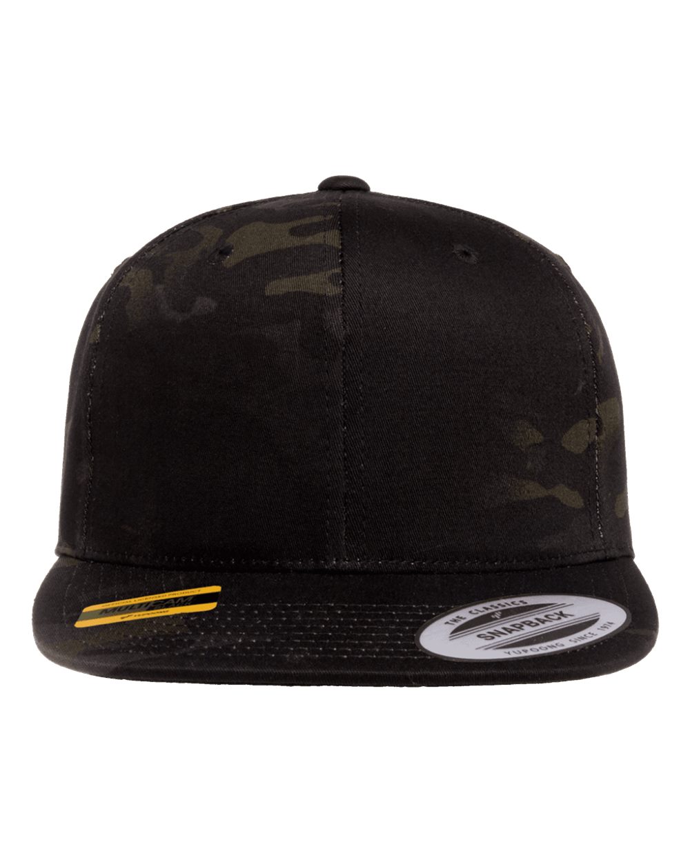 Premium Flat Bill Snapback Cap - 6089M 37