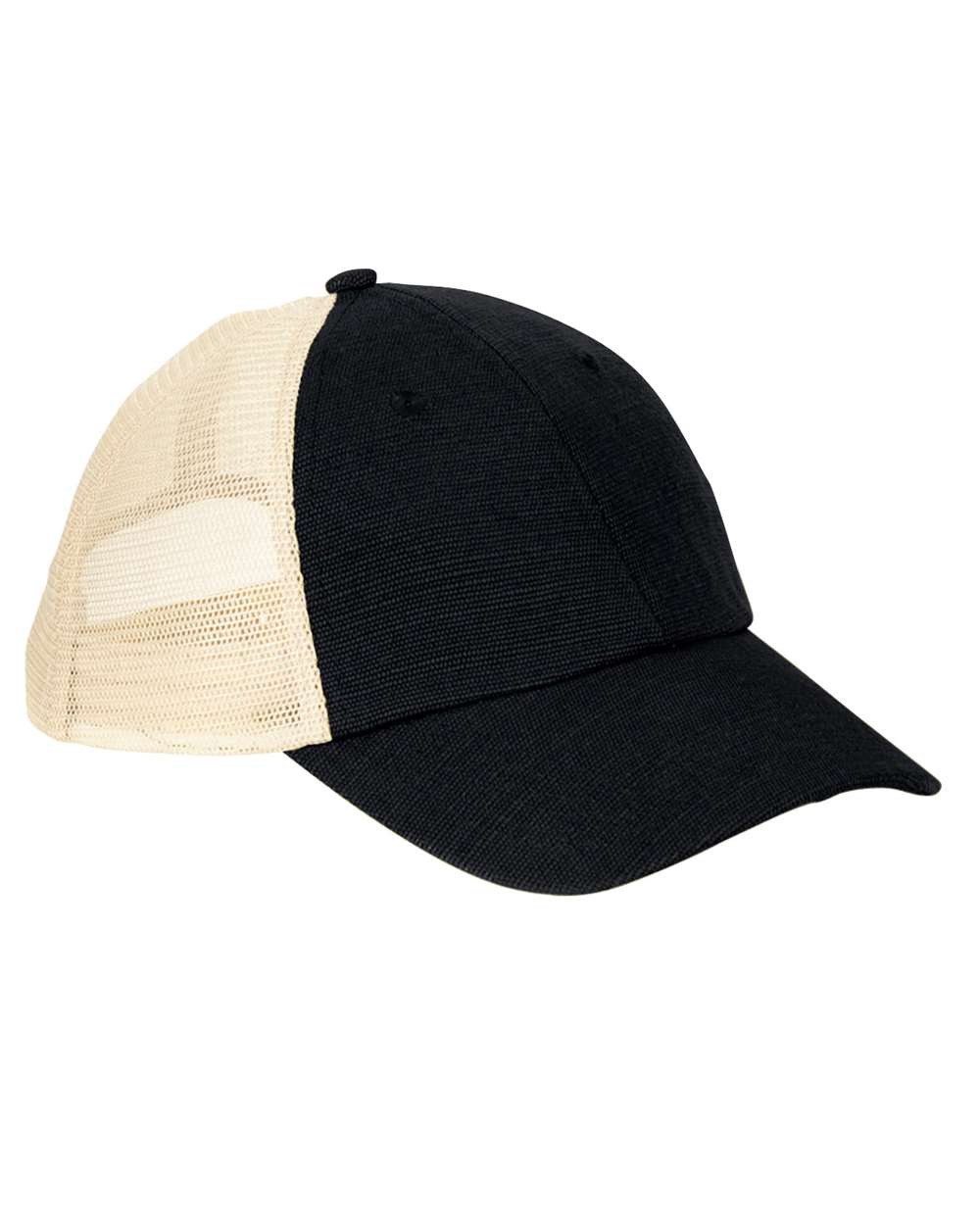 Washed Hemp Soft Mesh Trucker Cap - EC7095 2