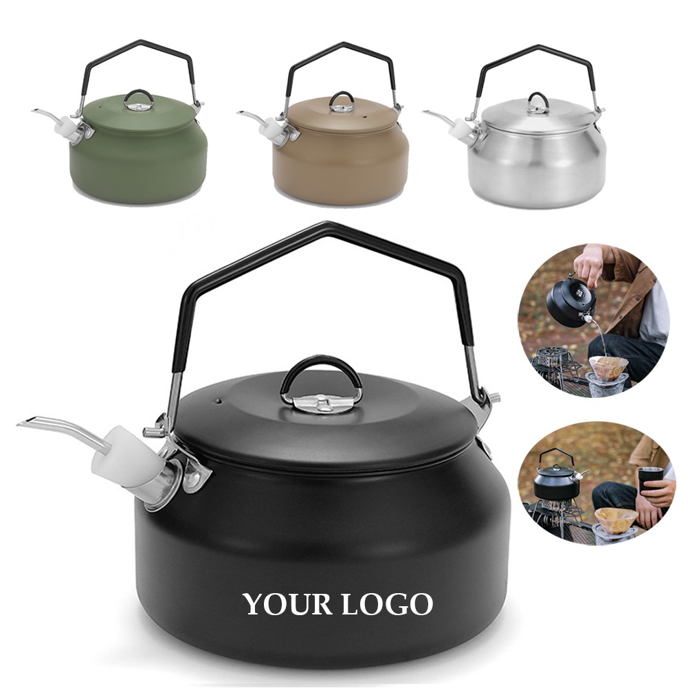 1L Portable Camping Coffee Maker Wear-resistant Water Kettle 7