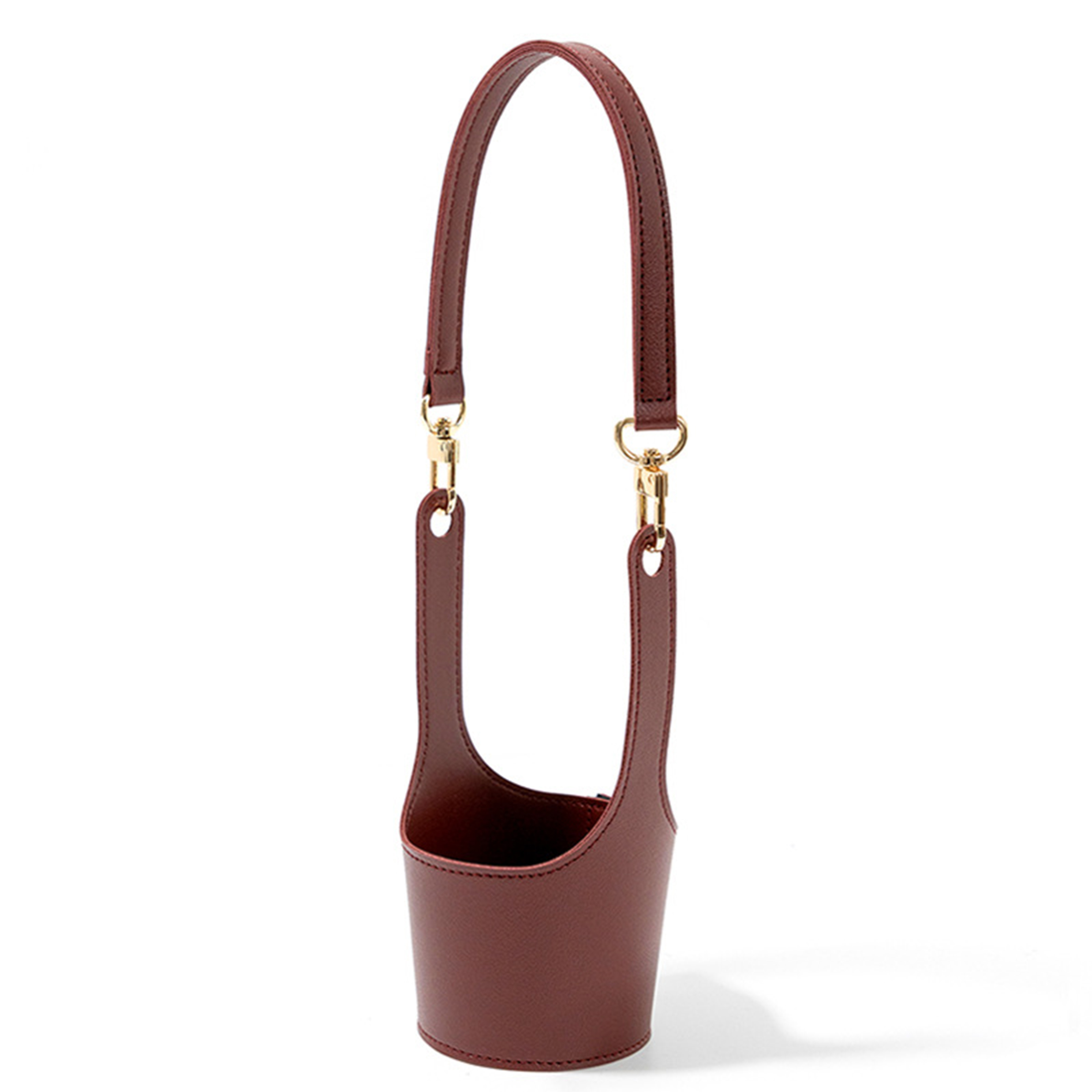 Pu Portable Solid Color Cup Cover 8