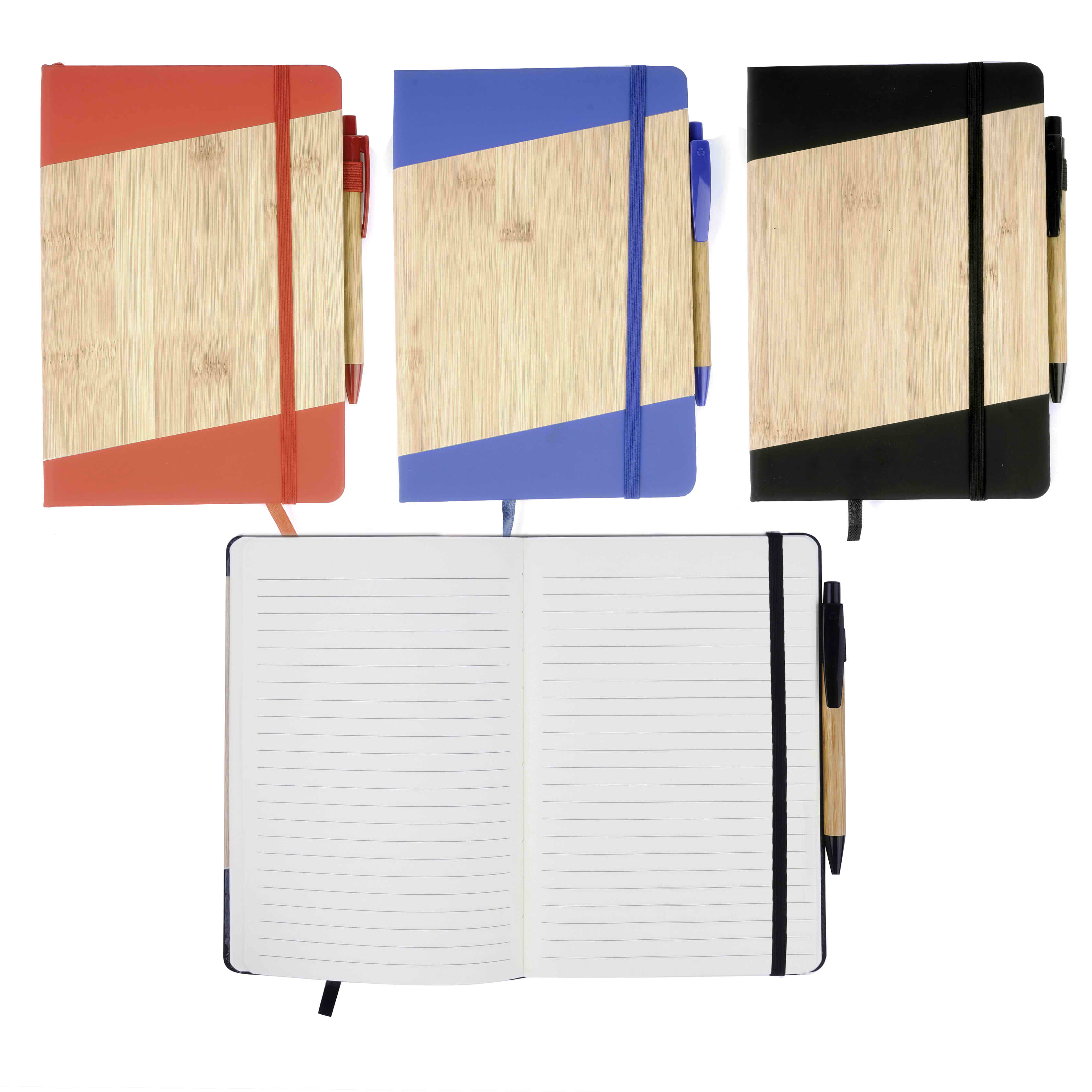 Bamboo Journal Set with Pen 4