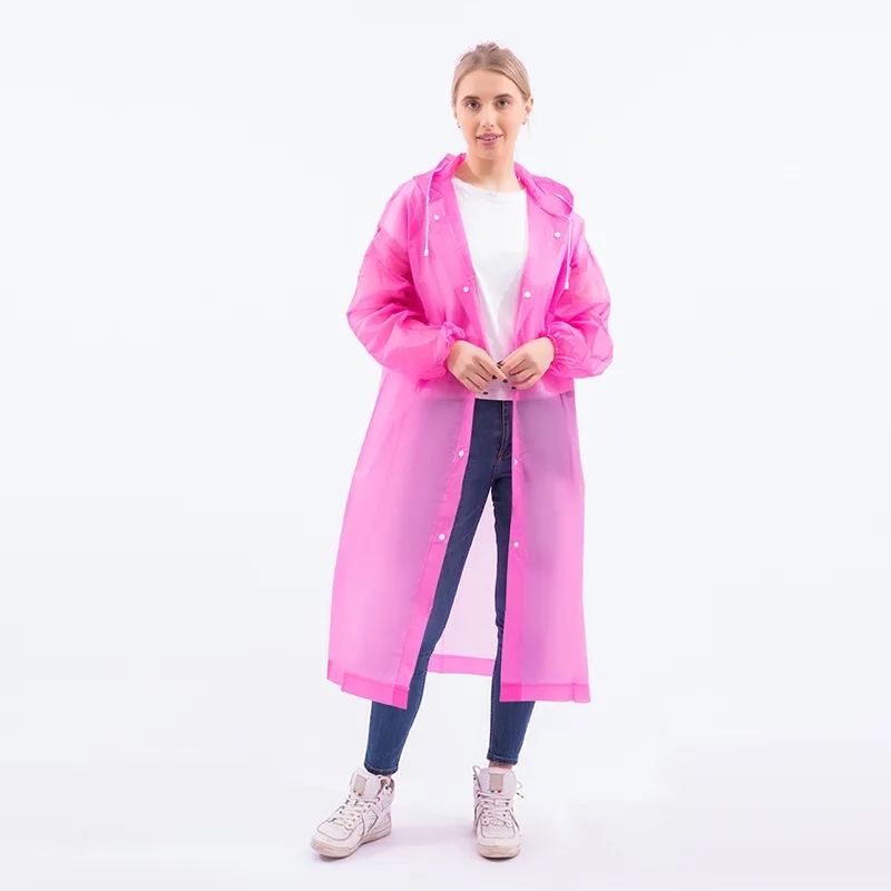 Reusable EVA Raincoat 5