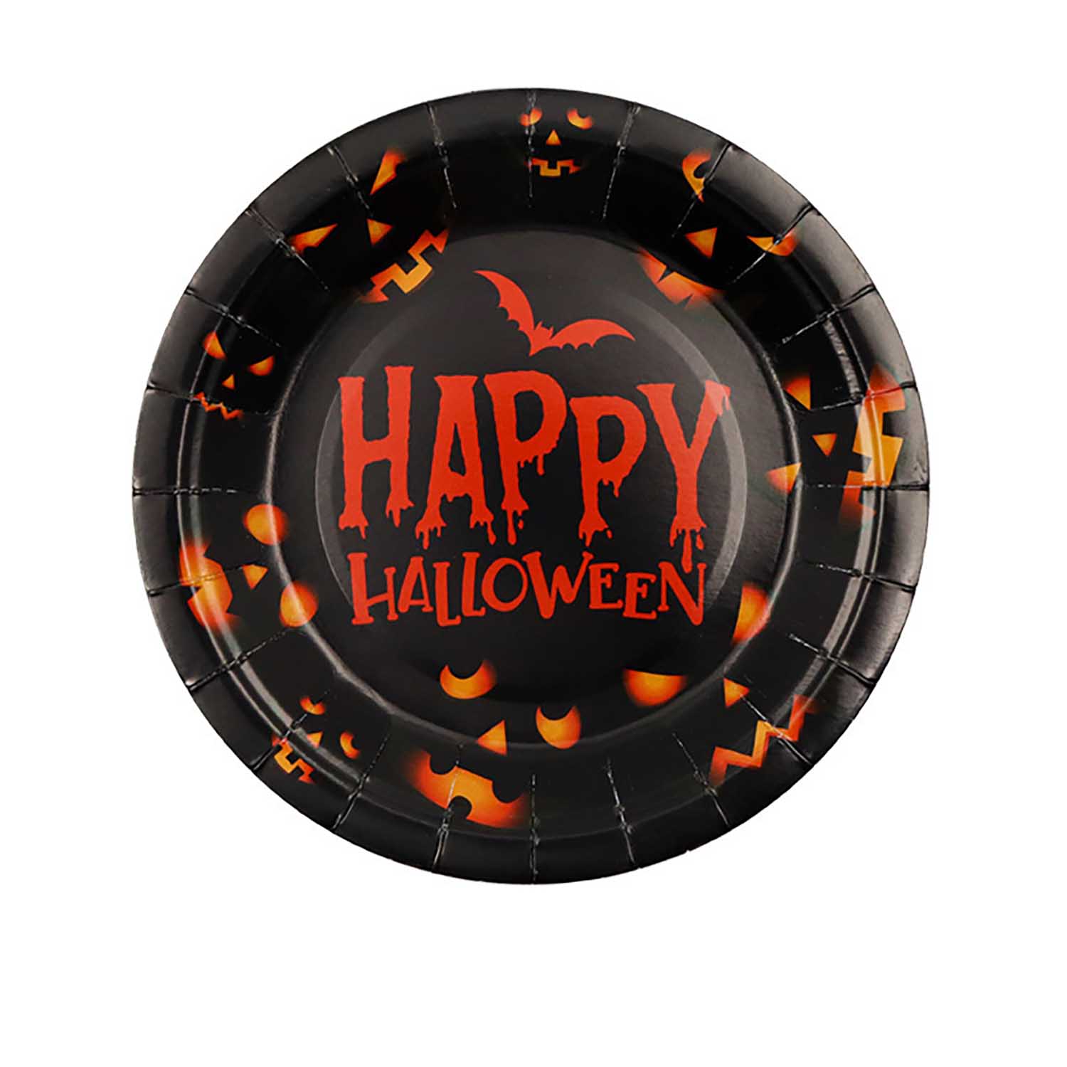 7 In Halloween disposable Paper Plate 2