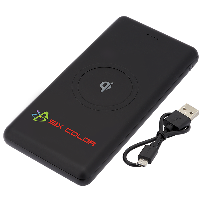 UL Certified Qi Ring Wireless Charger & Power Bank 20