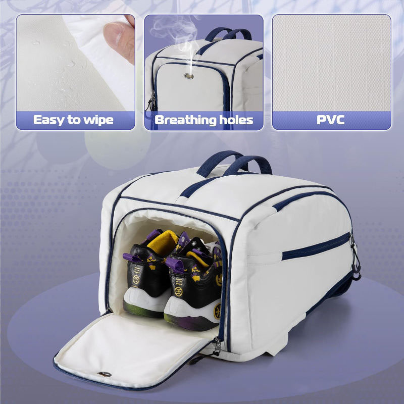 Pickleball Backpack With Laptop Pocket Shoe Compartment 5
