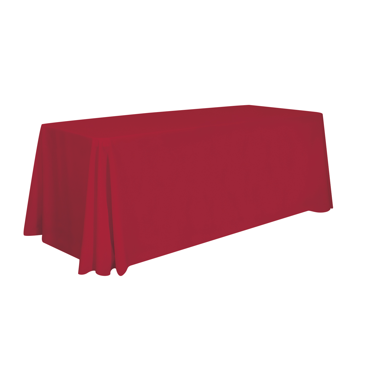 6' Stain-Resistant 3-Sided Table Throw (Unimprinted) 8