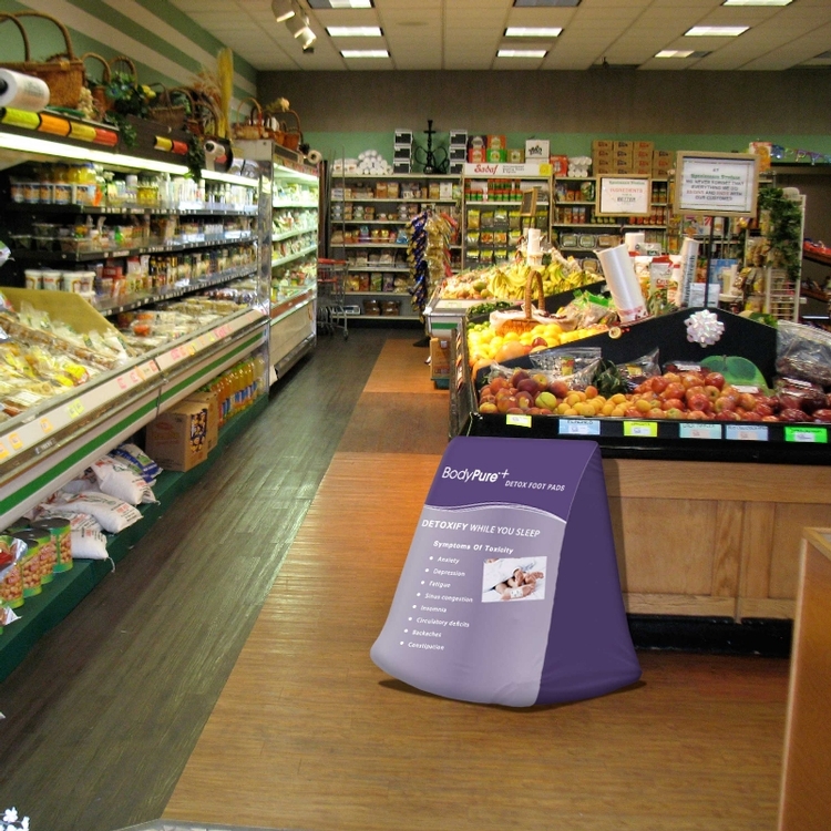 Aire Vue™ Inflatablebanner sign- 30"W x 38"H 2