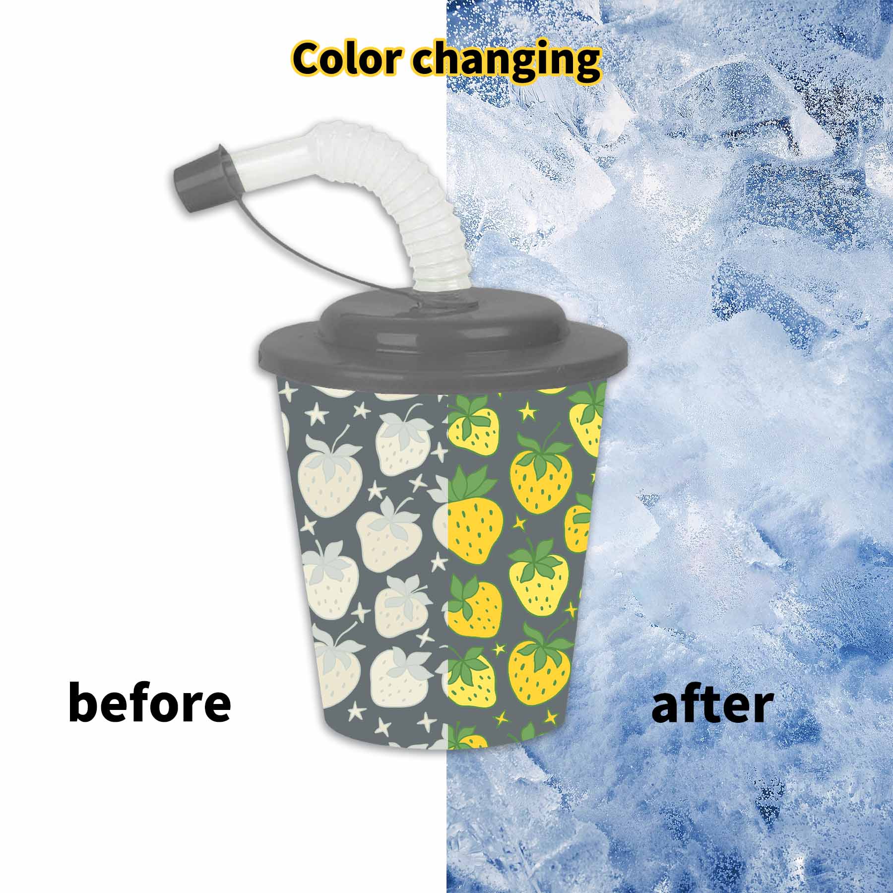 Vintor Cold Color Changing Cups - 8.4 OZ. 20