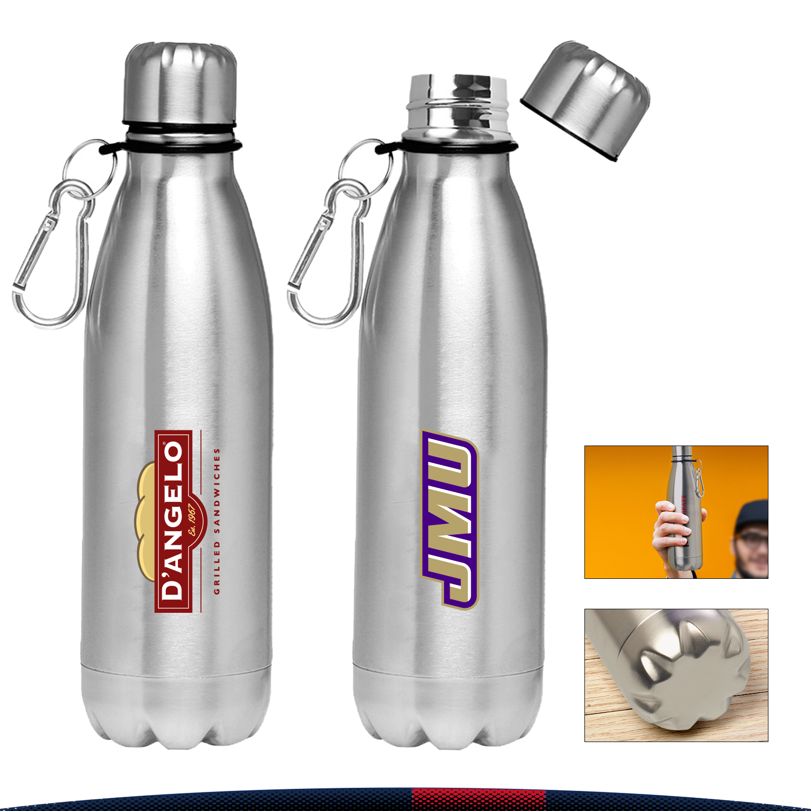 Weficle Stainless Steel Water Bottle - 26 OZ. 2