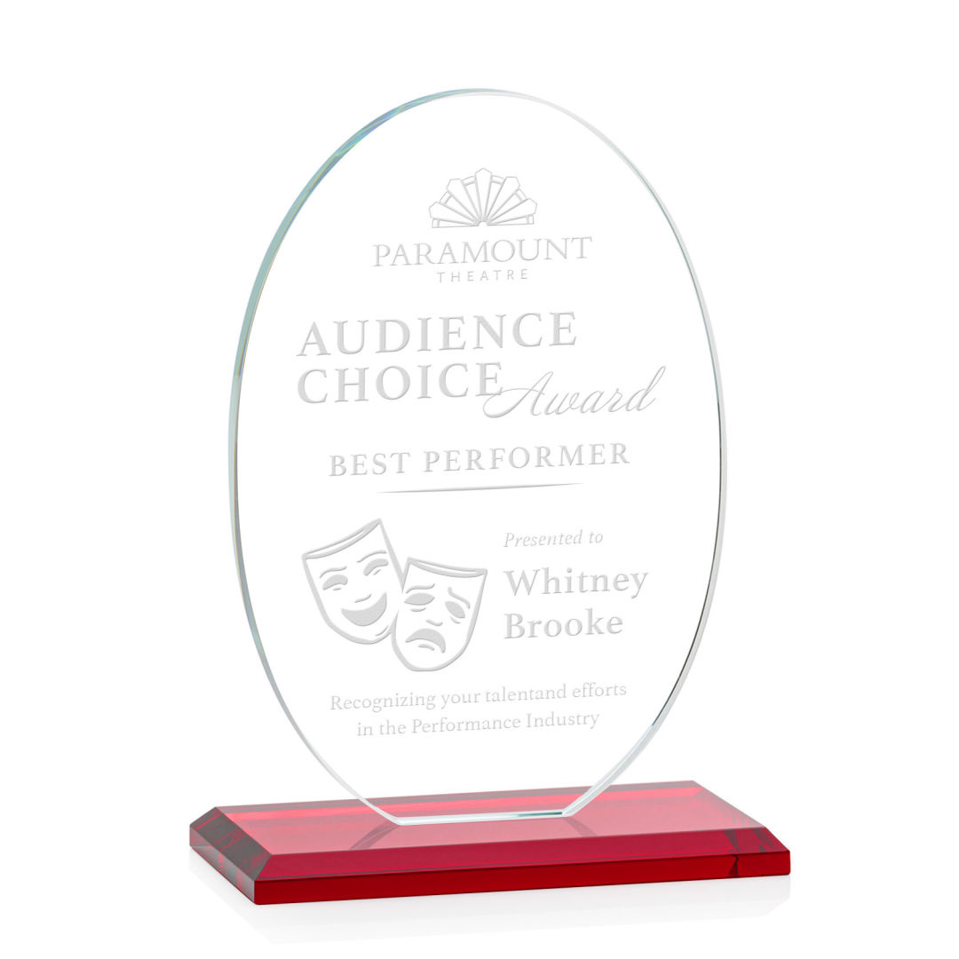 Austin Award (Vert) - Red 6