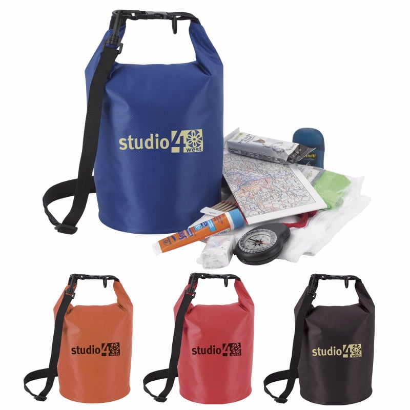 Koozie® Adventure Dry Sack 5L, custom duffel bag with logo imprint 10