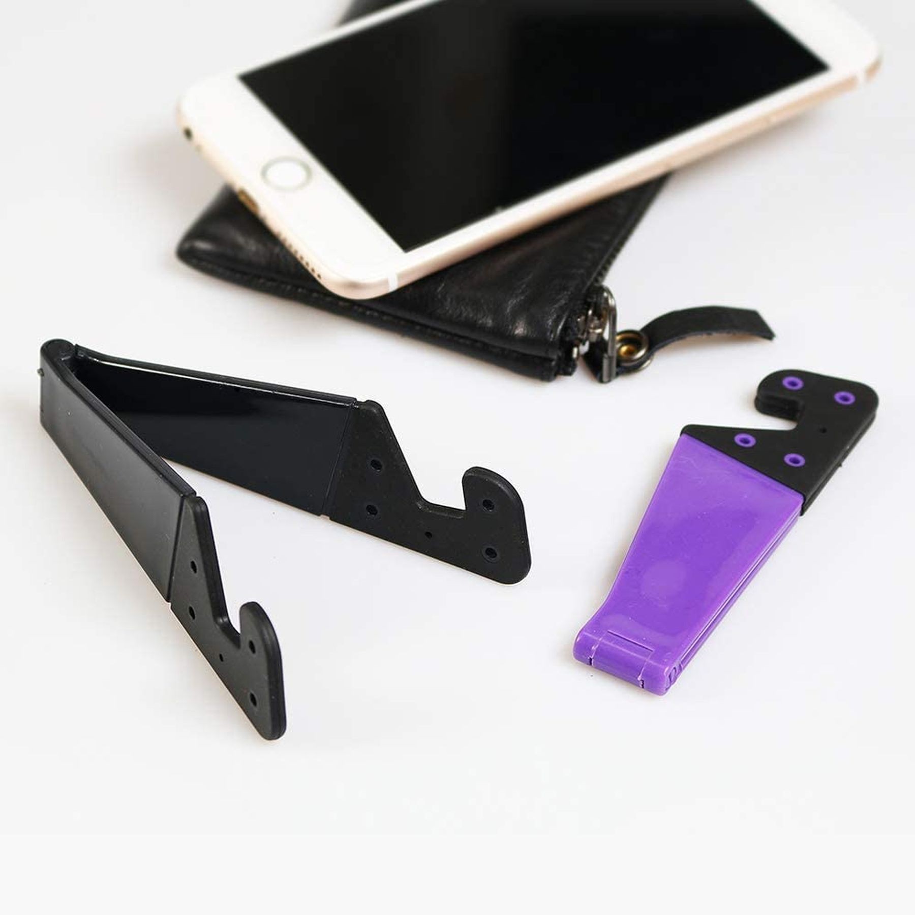 Pocket Size V Shaped Foldable Phone Holder Pad Stand 8